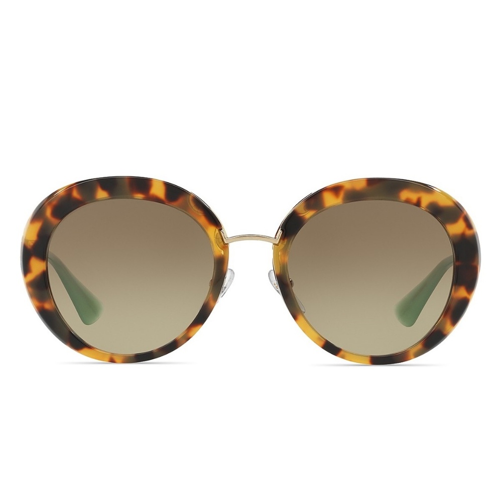 Prada Catwalk Cinema Sunglasses (Blond Tort)